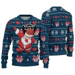 Las Vegas Raiders Logo And Dabbing Santa Claus Ugly Sweater
