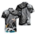 Las Vegas Raiders Logo And Goofy Hawaiian Shirt