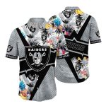 Las Vegas Raiders Logo Pineapple Tropical Hawaiian Shirt