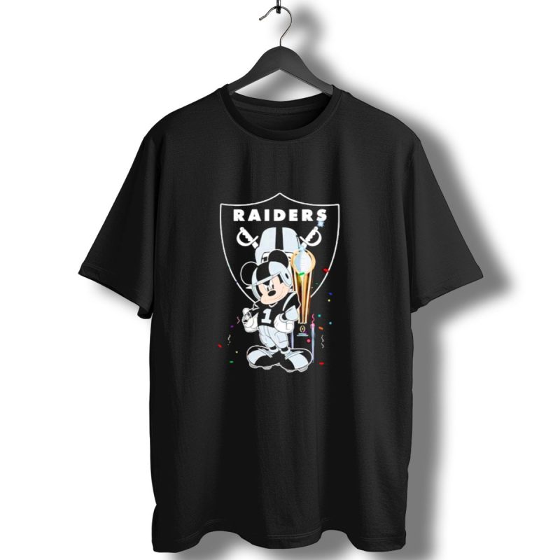 Las Vegas Raiders Mickey Player Trophy T Shirt 1 T Shirt 1