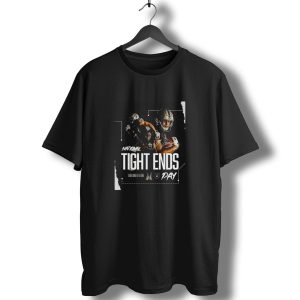 Las Vegas Raiders National Tight Ends Day Signature Players Day 22Nd Of October T-Shirt