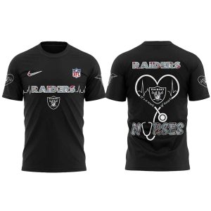 Las Vegas Raiders Nurses Night 2025 AOP T-Shirt