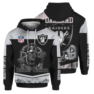 Las Vegas Raiders Raider Nation AOP Hoodie