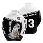 Las Vegas Raiders Renfrow Signature AOP Hoodie