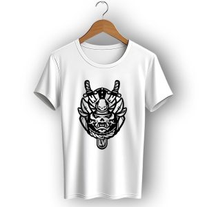 Las Vegas Raiders Samurai Lv Skull Emblem T-Shirt