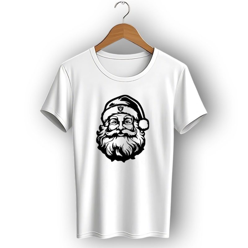 Las Vegas Raiders Santa Claus Believe Christmas T Shirt 1 T Shirt 1