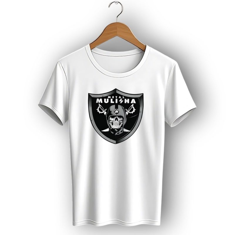 Las Vegas Raiders Skull Metal Mulisha Shield Halloween Helmets Swords T Shirt 1 T Shirt 1