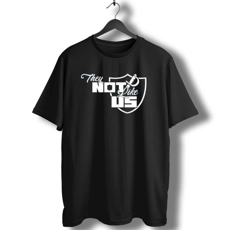 Las Vegas Raiders They Not Like Us Shield T Shirt 1 T Shirt 1