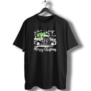 Las Vegas Raiders Vintage Car Merry Christmas Raiders T-Shirt