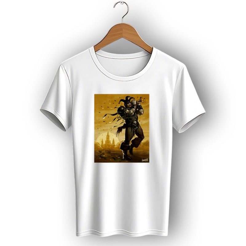 Las Vegas Raiders Vs New Orleans Saints Jester Trumpet Celebration Illustrative Painting T Shirt 1 T Shirt 1