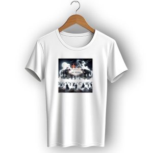 Las Vegas Raiders Welcome To Fabulous Las Vegas Nevada Raider Nation Stadium Under Moonlit Sky T-Shirt