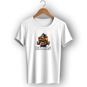 Las Vegas Raiders Witch Halloween Football T-Shirt