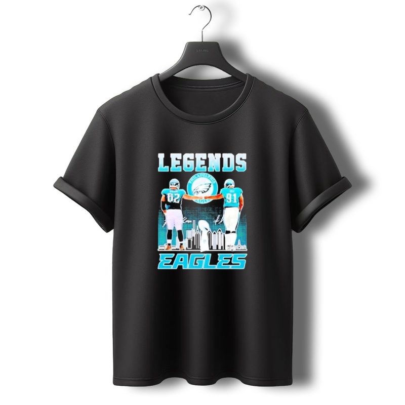 Legends Eagles 62 91 Philadelphia Football Players T Shirt T Shirt 0 1