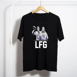 Let'S Go Lfg Tom Brady Bill Belichick Saying New England Patriots T-Shirt