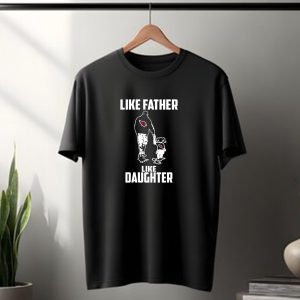 Like Father Like Daughter Arizona Cardinals Fathers Day Fan Gear T-Shirt