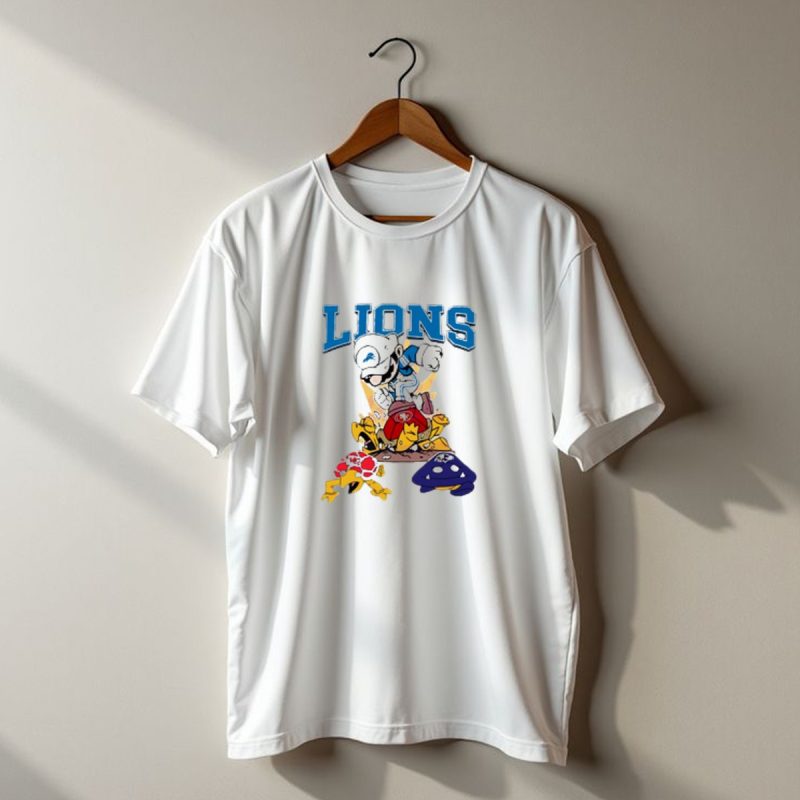 Lions Mario Stomps 49Ers Chiefs Ravens T Shirt T Shirt 1 1
