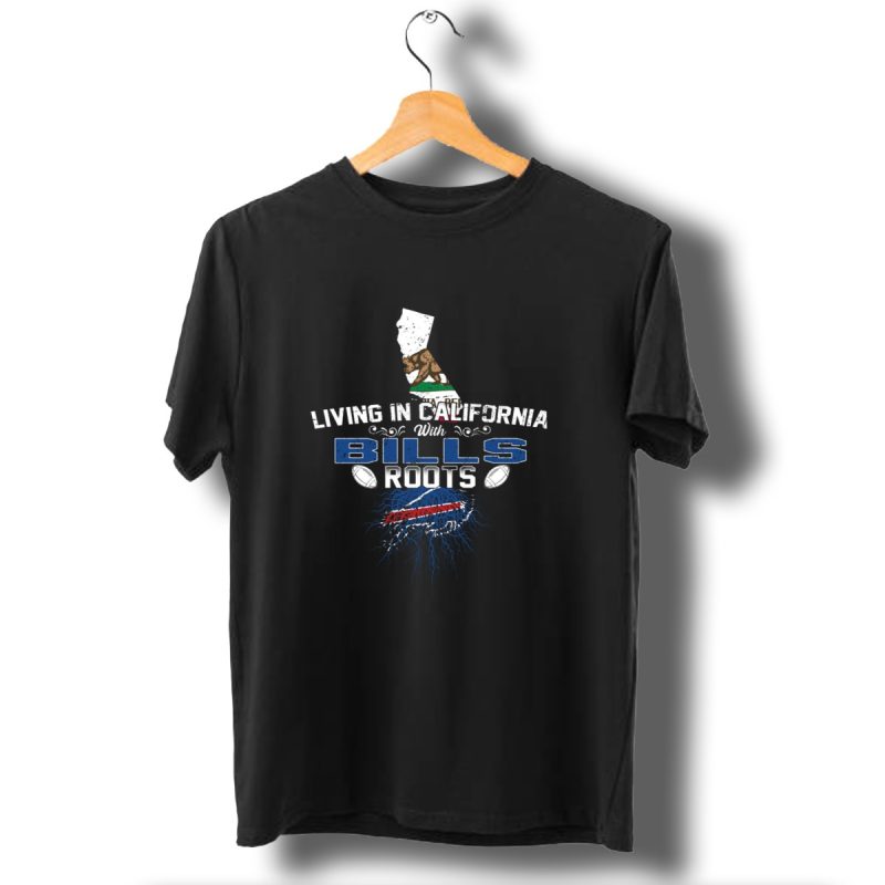 Living-In-California-With-Buffalo-Bills-Roots-Nfl-Logo-And-California-Flag-Map-T-Shirt-1_T-Shirt-1 Living In California With Buffalo Bills Roots Nfl Logo And California Flag Map T Shirt 1 T Shirt 1