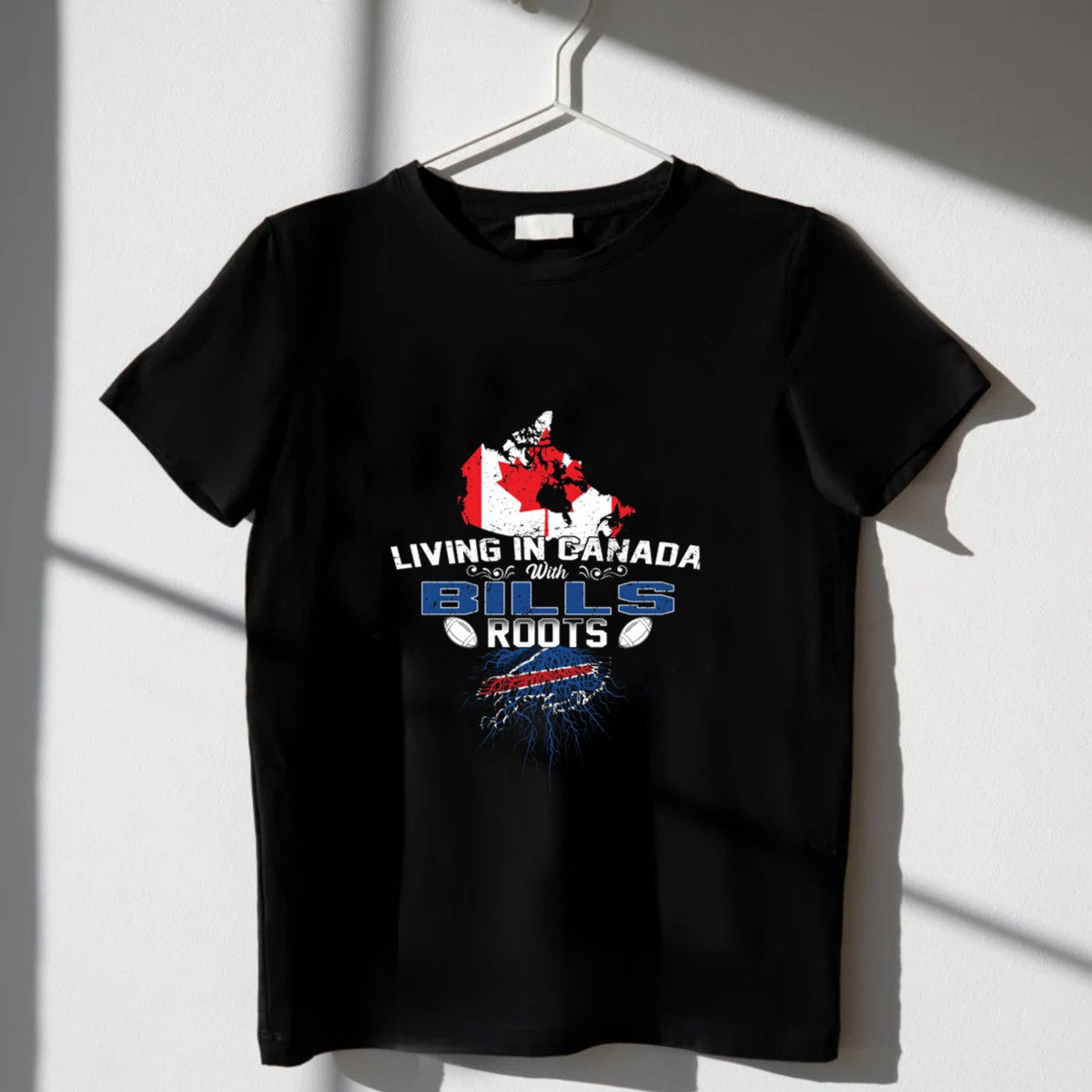 Living-In-Canada-With-Buffalo-Bills-Roots-Football-T-Shirt-1_t-shirt-3_4