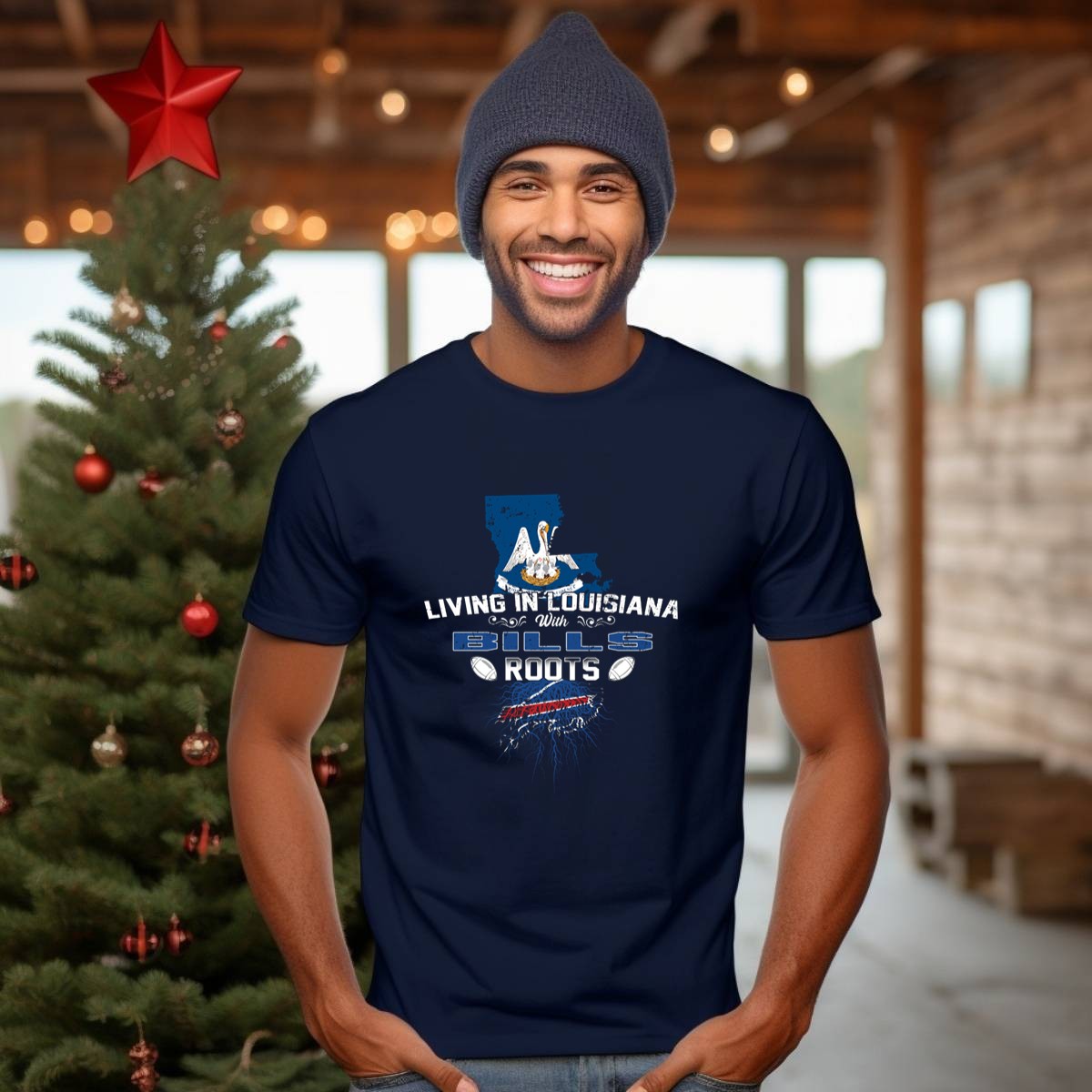 Living-In-Louisiana-With-Buffalo-Bills-Roots-And-Football-Heritage-T-Shirt-1_t-shirt-1_2