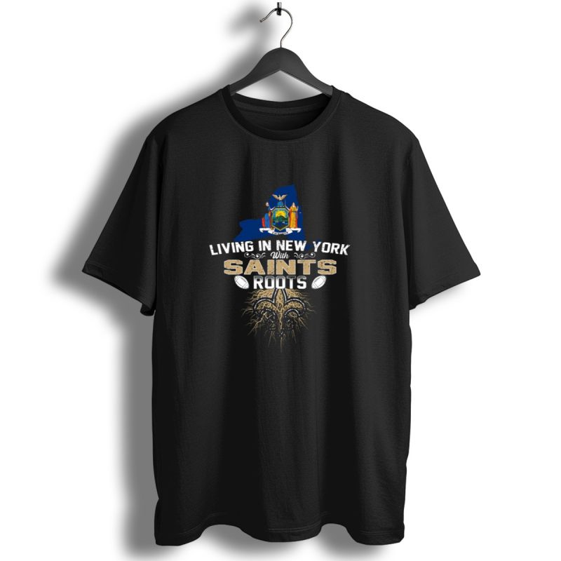 Living In New York Proudly Embracing Saints Roots Fleur De Lis And Football Heritage T Shirt 1 T Shirt 1