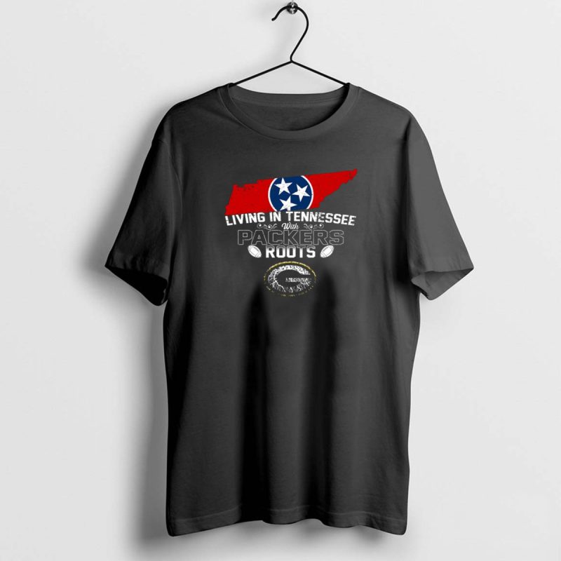 Living In Tennessee With Packers Football Heritage T Shirt 1 1 T Shirt 1 1