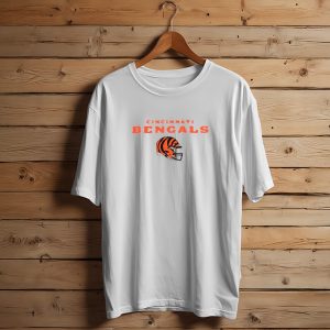 Logan Wilson Cincinnati Bengals 55 Number Helmet T-Shirt