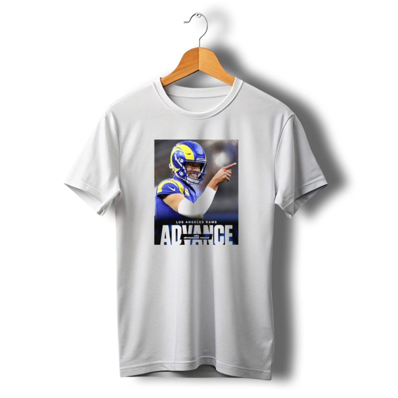 Los Angeles Rams Advance Nfc Divisional Round Face Jalen Hurts Eagles Philly T Shirt T Shirt 1 1