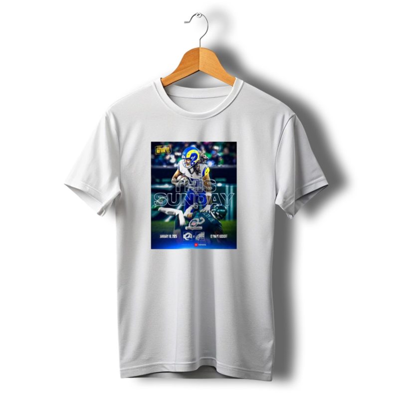 Los Angeles Rams Vs Philadelphia Eagles Divisional Playoff T Shirt T Shirt 1 1