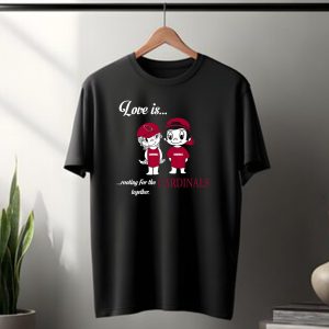 Love Is Rooting For The Cardinals Together Arizona Cardinals T-Shirt