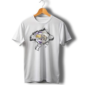 Lsu Tigers New Orleans Saints Super Man T Shirt