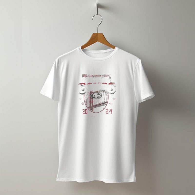 Luke Combs X San Francisco 49Ers 2024 Growin Up And Gettin Old Tour T Shirt T Shirt 1