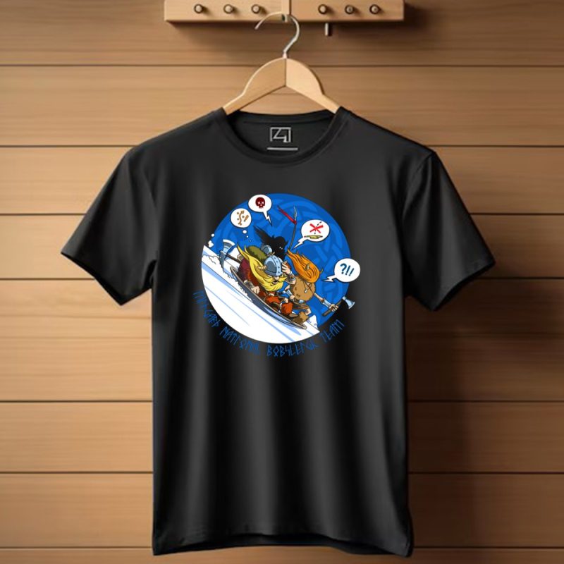 Madcap National Bobsled Team Vikings Winter Adventure T Shirt 1 T Shirt 1