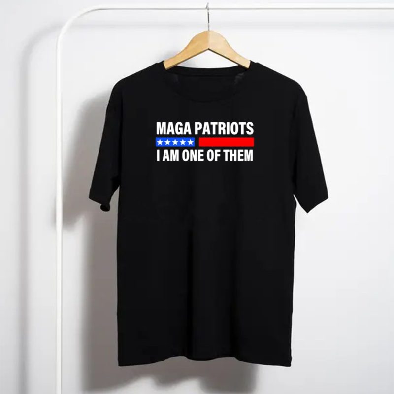 Maga Patriots I Am One Of Them Stars And Red Blue Stripes T Shirt T Shirt 1