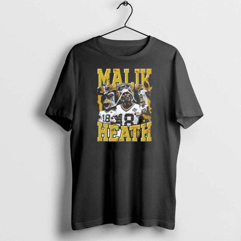 Malik Heath Green Bay Packers Football Player Collage T Shirt 1 1 T Shirt 1 1