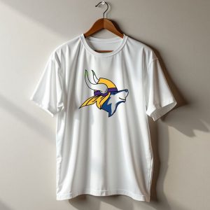 Maplewedgie Corndoggylol Minnesota Timbervikes Vikings Wolf Helmet Nordic Spirit Fusion T Shirt