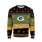 Marvel Superheroes Green Bay Packers Ugly Sweater