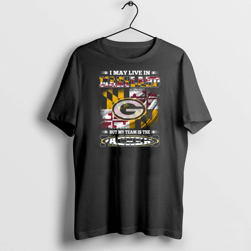 Maryland Pride Green Bay Packers Fan Loyalty T Shirt 1 1 T Shirt 1 1