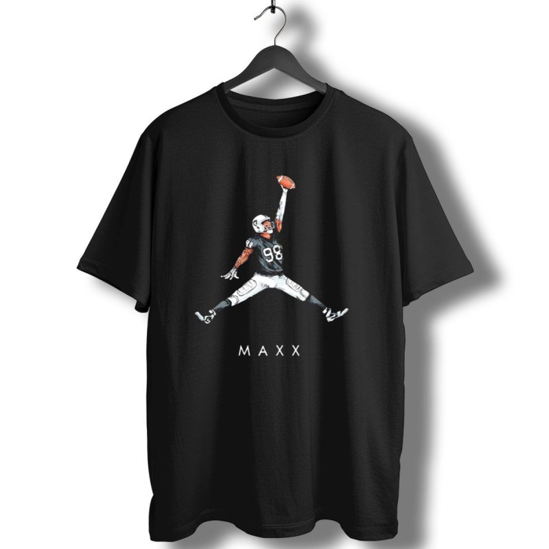 Maxx Crosby Las Vegas Raiders 98 Jumpman Style Maxx T Shirt 1 T Shirt 1