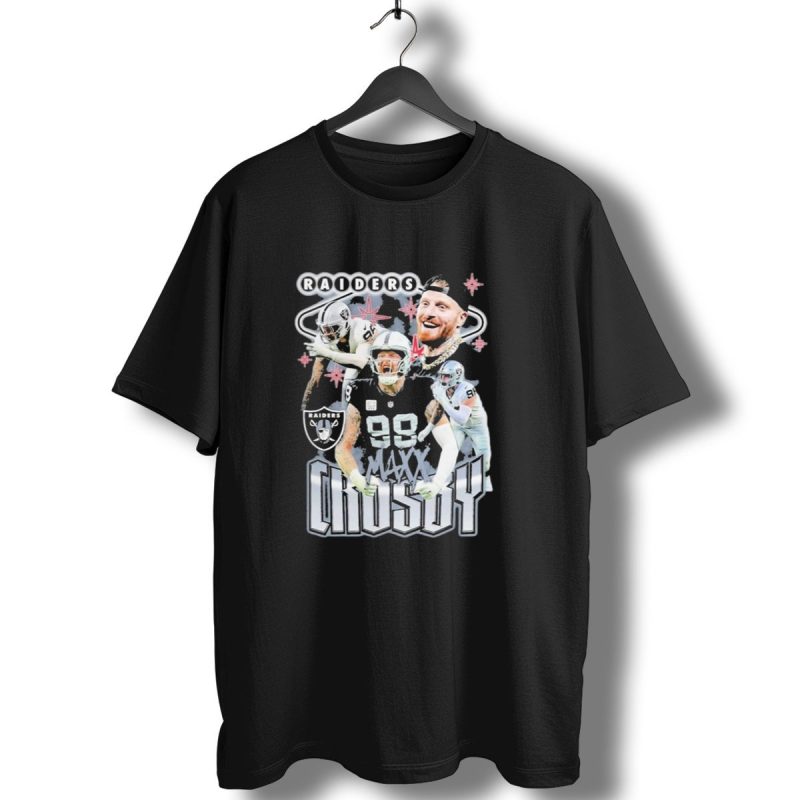 Maxx Crosby Raiders Nfl Football Star Las Vegas Player T Shirt 1 T Shirt 1