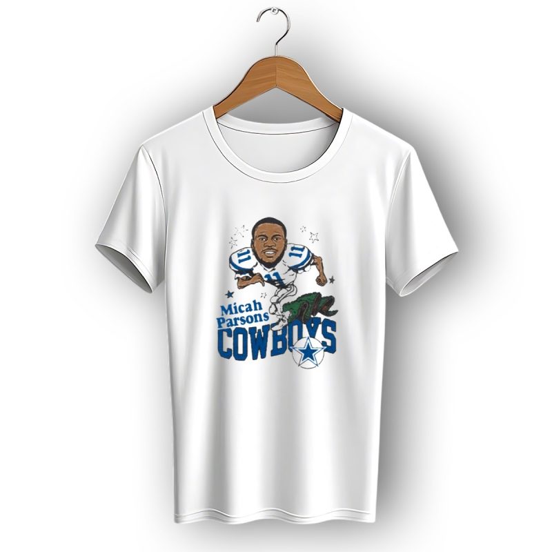 Micah Parsons 11 Dallas Cowboys Star T Shirt 1 T Shirt 1