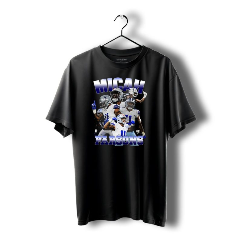 Micah Parsons Dallas Cowboys Football Athlete Montage T Shirt 1 T Shirt 1 1