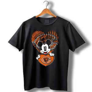Mick And Heart Shaped Chicago Bears T Shirt