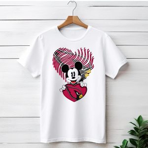 Mick Arizona Cardinals Heart T-Shirt
