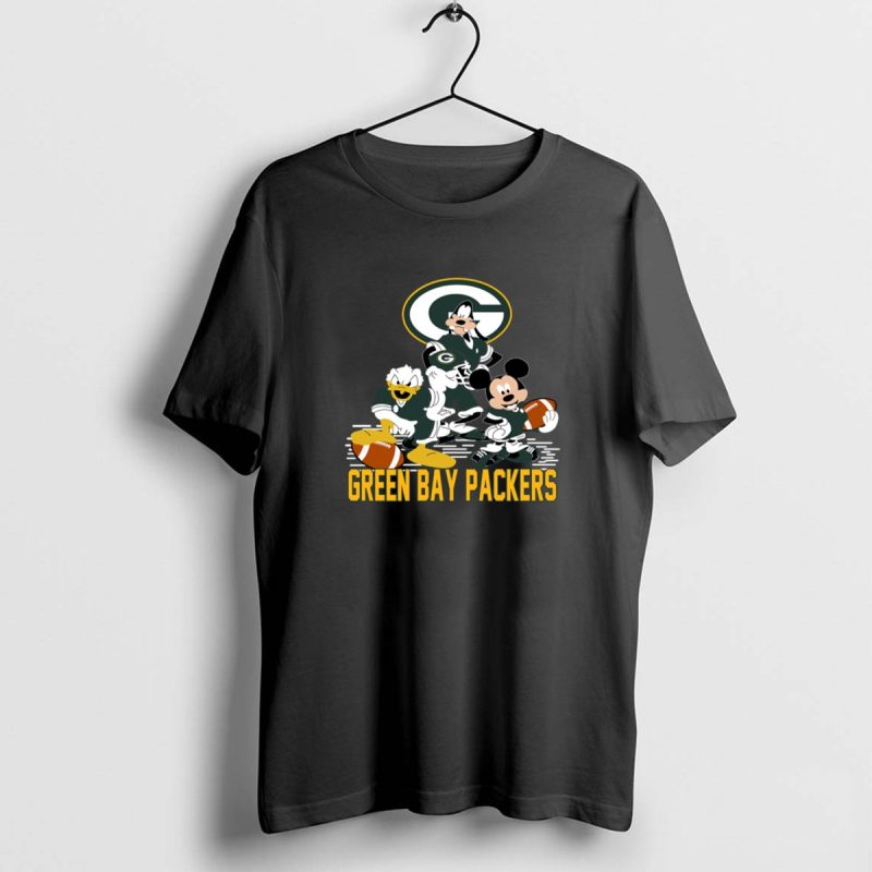 Mickey Donald Goofy Green Bay Packers Shirt T Shirt 1 0