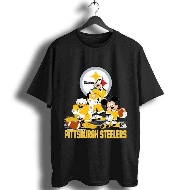 Mickey Donald Goofy Pittsburgh Steelers Shirt T Shirt 1