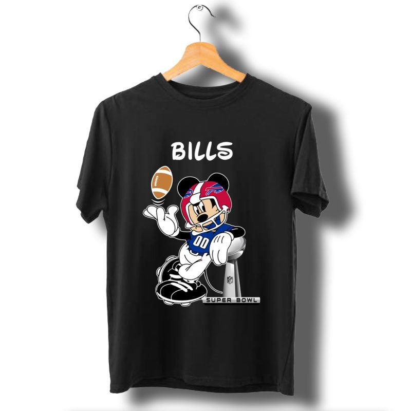 Mickey Mouse Buffalo Bills T Shirt T Shirt 1