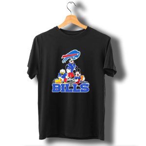 Mickey Mouse Characters Buffalo Bills Nfl Sports T-Shirt