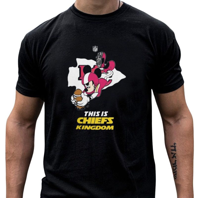Mickey Mouse Chiefs Kingdom Super Bowl Lviii 2024 Champions T Shirt T Shirt 1 1
