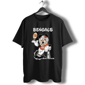Mickey Mouse Cincinnati Bengals T-Shirt