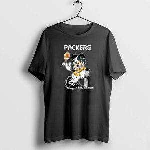 Mickey Mouse Green Bay Packers shirt